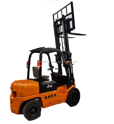 Potente Hangzhou A30 motor diesel elevadora elevadora de horquilla Excelente rendimiento y para la máquina usada