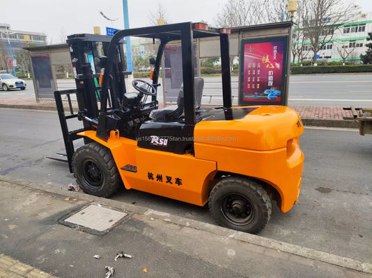 TCM usado Hangzhou R50 empujador de hormigón de alto rendimiento para sus operaciones de manipulación de materiales