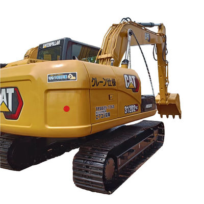 CAT 312 312D Excavadora usada 1 M3 Capacidad de cubo 12000 KG Peso de la máquina Japón original