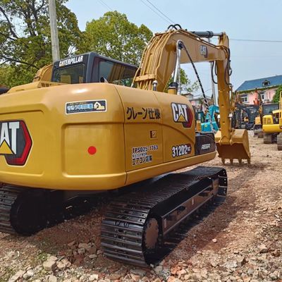 CAT 312 312D Excavadora usada 1 M3 Capacidad de cubo 12000 KG Peso de la máquina Japón original