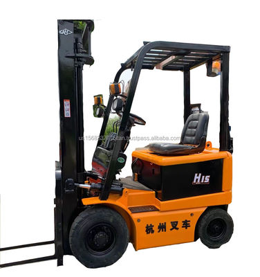 2012 Mejor rendimiento Hangzhou H15 carretilla elevadora usada Máquina diesel 4500kg