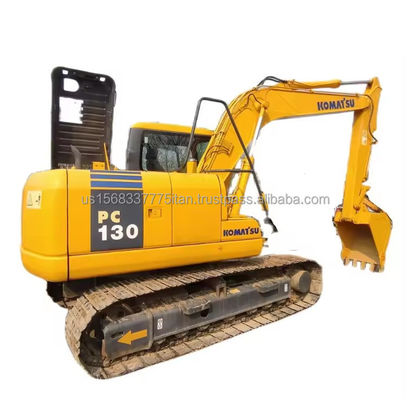 Excavadora Komatsu PC130 con bomba hidráulica original y buen rendimiento en Shanghai