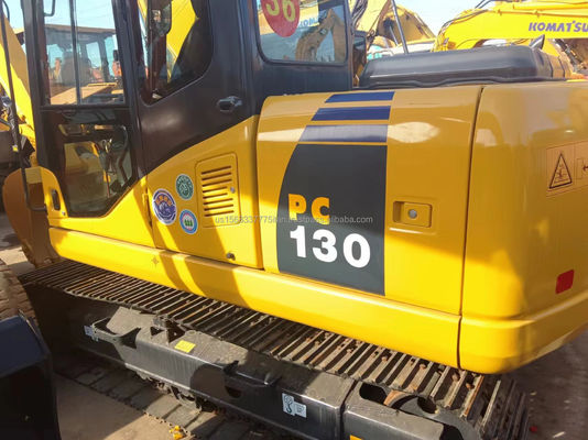 Excavadora Komatsu PC130 con bomba hidráulica original y buen rendimiento en Shanghai