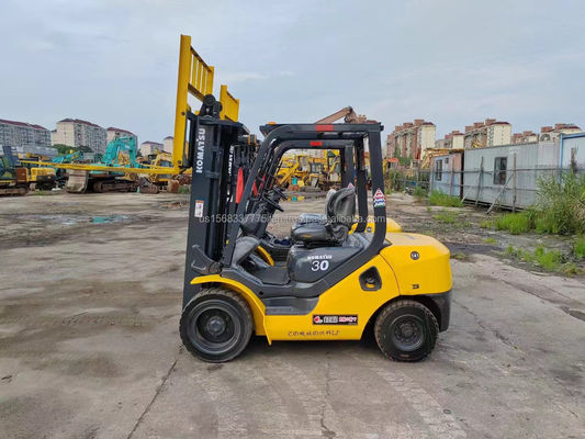 Usado Komatsu 30 carretilla elevadora con excelente rendimiento y Min. altura de elevación 4.5