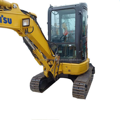 3000 KG Peso de funcionamiento Mini excavadora de 3 toneladas Komatsu PC30MR Rastreador hidráulico usado