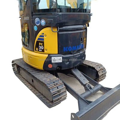 Excavadora hidráulica original de 3 toneladas mini Excavadora Komatsu PC30MR Usado Crawler 2016 año