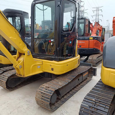 3000 KG Excavadora hidráulica de segunda mano Komatsu PC30MR con bomba hidráulica original