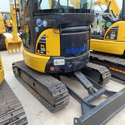 3000 KG Excavadora hidráulica de segunda mano Komatsu PC30MR con bomba hidráulica original