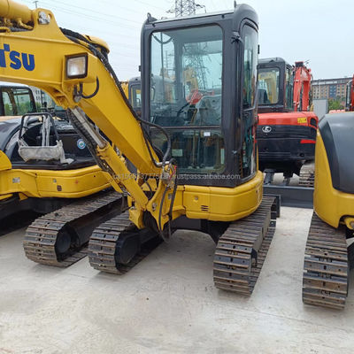 3000 KG Excavadora hidráulica de segunda mano Komatsu PC30MR con bomba hidráulica original