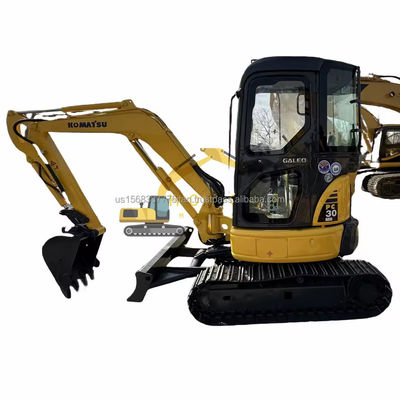 Mini excavadora hidráulica Komatsu PC30MR con válvula hidráulica original