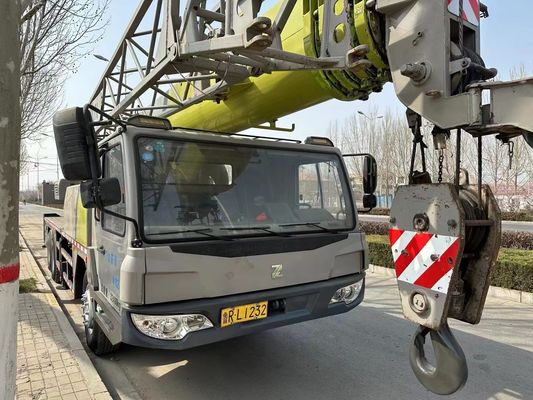 2022 Año Zoomlion grúa de 25 toneladas máquina de construcción usada excelente rendimiento