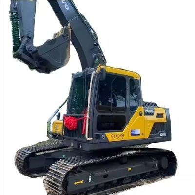 Excavadora original de cilindro hidráulico multi buena Volvo 140 Excavadoras usadas de tamaño medio