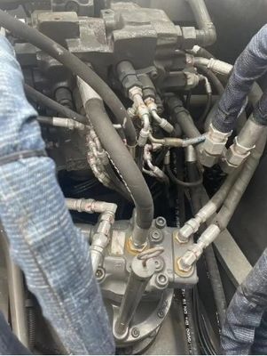 Excavadora original de cilindro hidráulico multi buena Volvo 140 Excavadoras usadas de tamaño medio