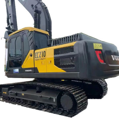 Volvo EC210 Excavadora usada de 21 toneladas Peso operativo 119kw para venta popular