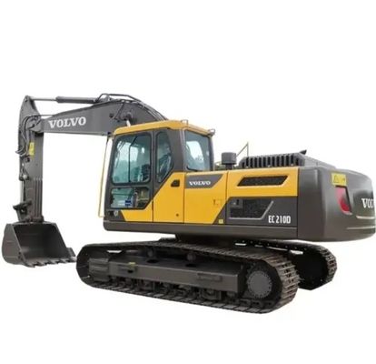 Volvo EC210 EC480 Excavadora de 21 toneladas con capacidad de cubo de 1,1 m3 y bajo consumo de combustible