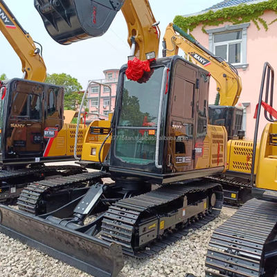 Excavadora SANY Sy95c de 36 kw con capacidad de 0.38M3 y bomba hidráulica ISUZU Kawasaki
