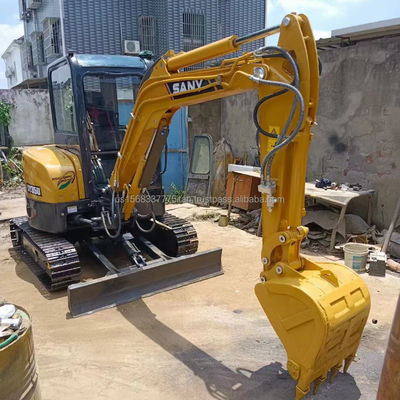 20.4kw Excavadora Sany SY35U Usada en excelente estado y con válvula hidráulica original