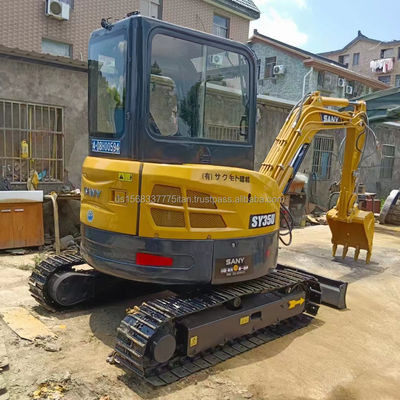 20.4kw Excavadora Sany SY35U Usada en excelente estado y con válvula hidráulica original