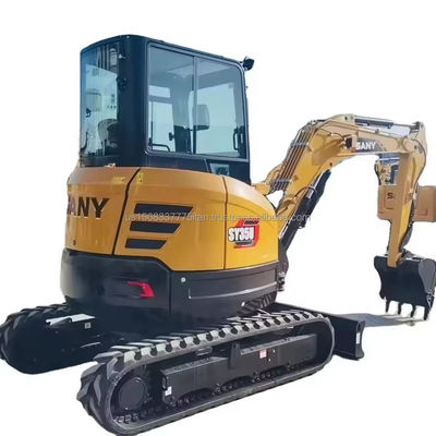 20.4kw de potencia Sany SY35U excavadora en excelentes condiciones con bomba hidráulica original