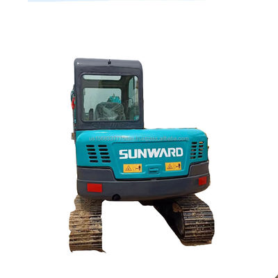 SWE60E Excavadora con cilindro hidráulico original en buen estado y 0-2000 horas de trabajo