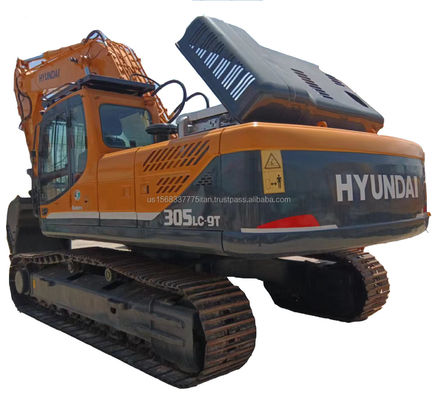 Hyundai 305LC-9T 30ton 305 Excavadora de rastreo de Corea Excavadora usada Harga Excavadora