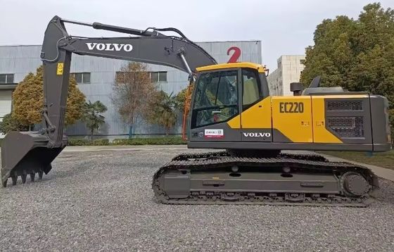 Modelo caliente 2022 2023 Año Volvo 220 Excavadoras usadas con cilindro hidráulico original