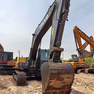 Excavadora VOLVO EC480 con mejor rendimiento y cilindro hidráulico original