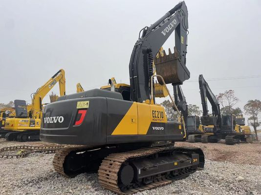 21 toneladas VOLVO 210 máquina de excavadora usada con 119 kW motor en el año 2016