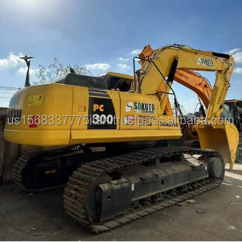 Excavadora Komatsu de 30 toneladas PC300-7 PC300-8 Excavadora usada con válvula hidráulica original