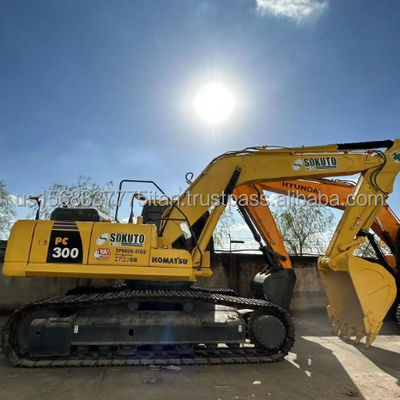 Excavadora Komatsu de 30 toneladas PC300-7 PC300-8 Excavadora usada con válvula hidráulica original