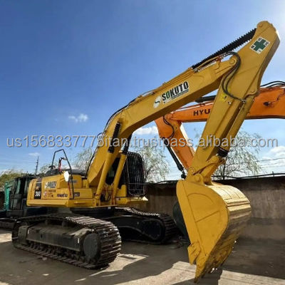 Excavadora Komatsu de 30 toneladas PC300-7 PC300-8 Excavadora usada con válvula hidráulica original