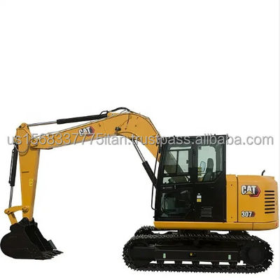 Mini excavadora CAT307E perfecta con válvula hidráulica original y horas de trabajo bajas