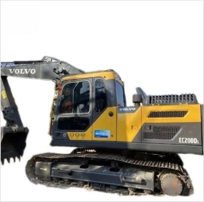 Excavadora de segunda mano VOLVO EC220 con bomba original y poca duración de trabajo