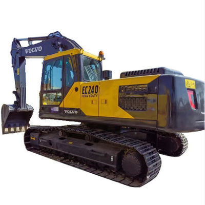 VOLVO EC240 excavadora de segunda mano de micro arrastrador excavadora 90% para soluciones agrícolas