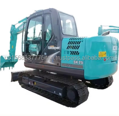 Kobelco SK75-8 Excavadora de rastreo hidráulico de Japón Usada y en excelentes condiciones