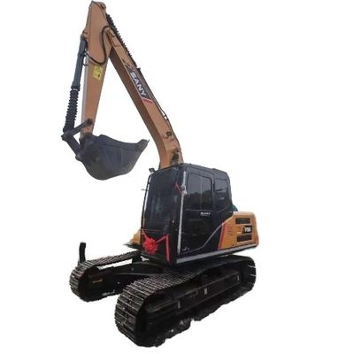 SANY SY215C Excavadora con bomba hidráulica original 15000 KG peso de la máquina listo para el envío