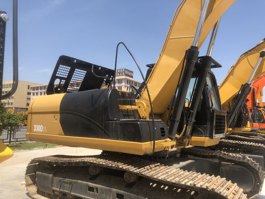 Excavadora Cat 330D2L de 30 toneladas de gran tamaño con capacidad de cubo de 1.56M3 y año 2016