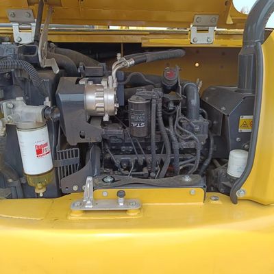 Excavadora Komatsu PC70 usada con cilindro hidráulico original y capacidad de cubo de 0,2 M3