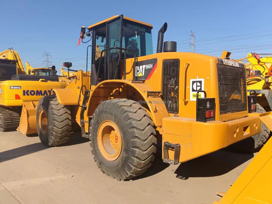 Gran cargador Caterpillar 966 H usado Cargador de tractor con motor CAT en buenas condiciones