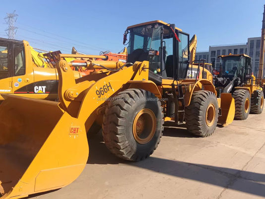 Gran cargador Caterpillar 966 H usado Cargador de tractor con motor CAT en buenas condiciones