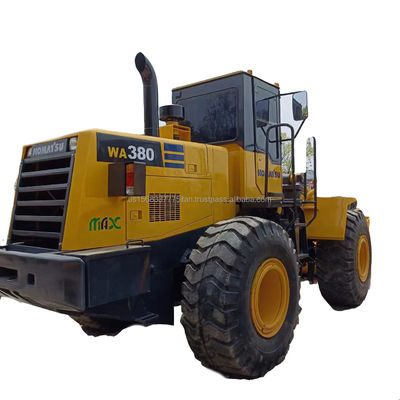 Comatsu WA 380 usado cargador Perfecto para la construcción de materiales Tiendas de maquinaria de construcción