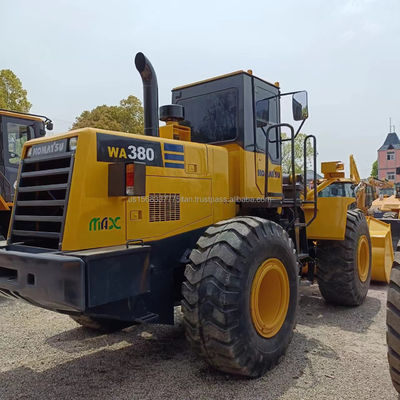 Comatsu WA 380 usado cargador Perfecto para la construcción de materiales Tiendas de maquinaria de construcción