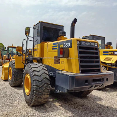 Comatsu WA 380 usado cargador Perfecto para la construcción de materiales Tiendas de maquinaria de construcción