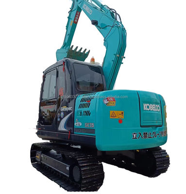 Kobelco SK75-8 Excavadora de rastreo hidráulico usada con capacidad de cubo de 0,4M3 2016