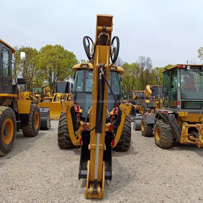 Cargador de retroexcavadora usado para tiendas de materiales de construcción Caterpillar 420F Máquinas de segunda mano