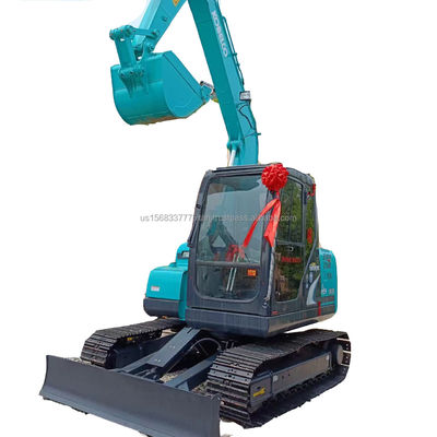 Kobelco SK75-8 Excavadora de rastreo hidráulico usada con capacidad de cubo de 0,4M3 y 2016