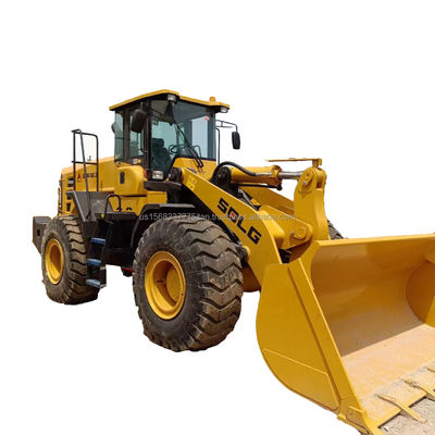 Cargador de tractores fabricado en SDLG 956F Equipo de construcción usado con un excelente rendimiento