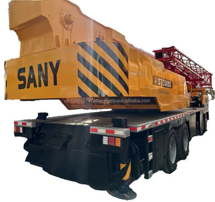 Excelente rendimiento SANY STC500S grúa usada con peso de 50000 kg y buen estado