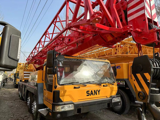 Excelente rendimiento SANY STC500S grúa usada con peso de 50000 kg y buen estado