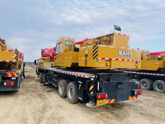 Excelente rendimiento SANY STC500S grúa usada con peso de 50000 kg y buen estado